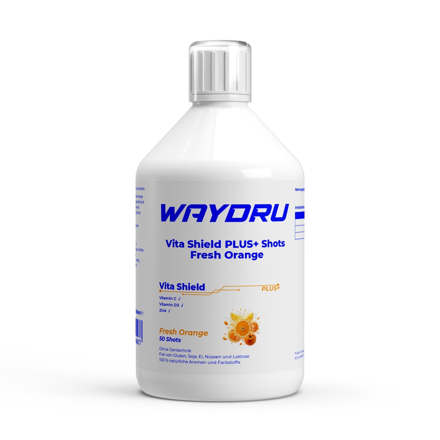 WAYDRU - Vita Shield PLUS+ Shots – Fresh Orange (500ml)