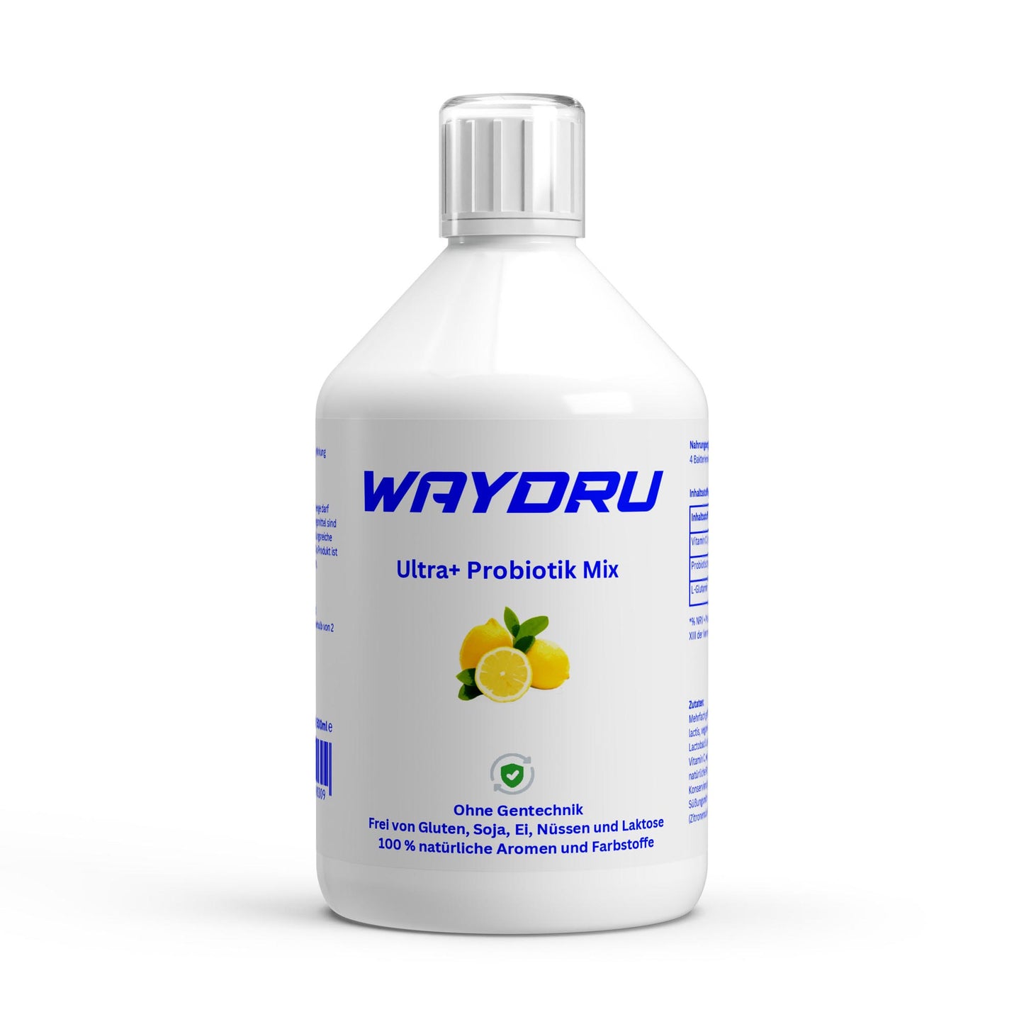 WAYDRU - Ultra+ Probiotik Mix Shots – Lemon (500ml)