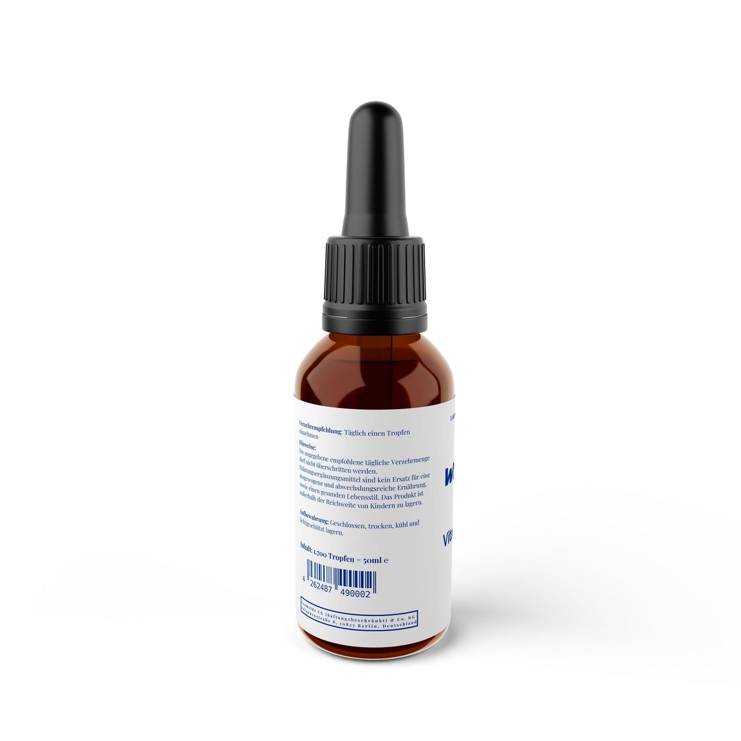 WAYDRU - Vtamin D3 + K2 MK7 Tropfen