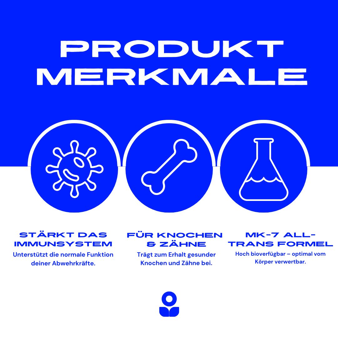 WAYDRU - Vtamin D3 + K2 MK7 Tropfen