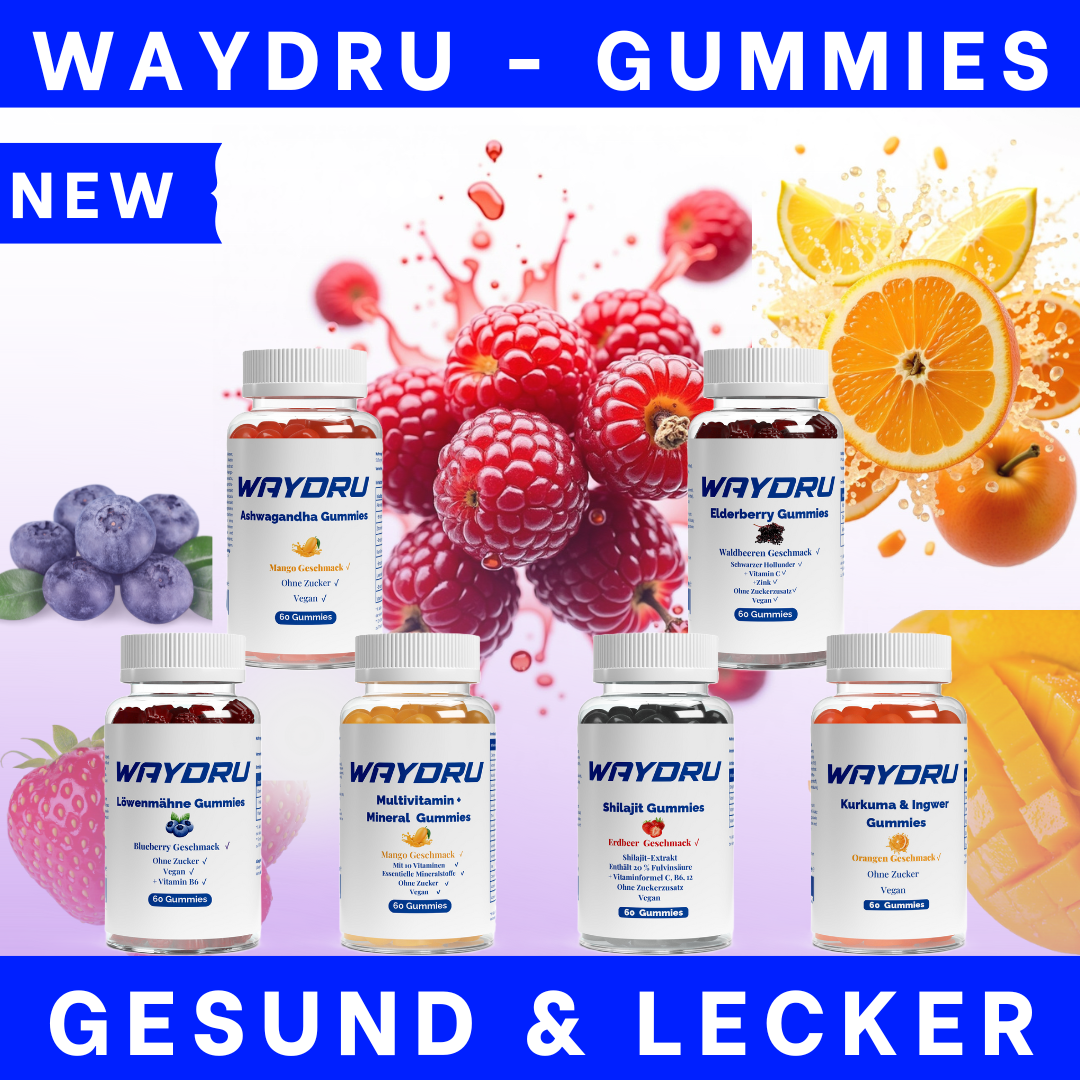 WAYDRU Gummies alle Sorten