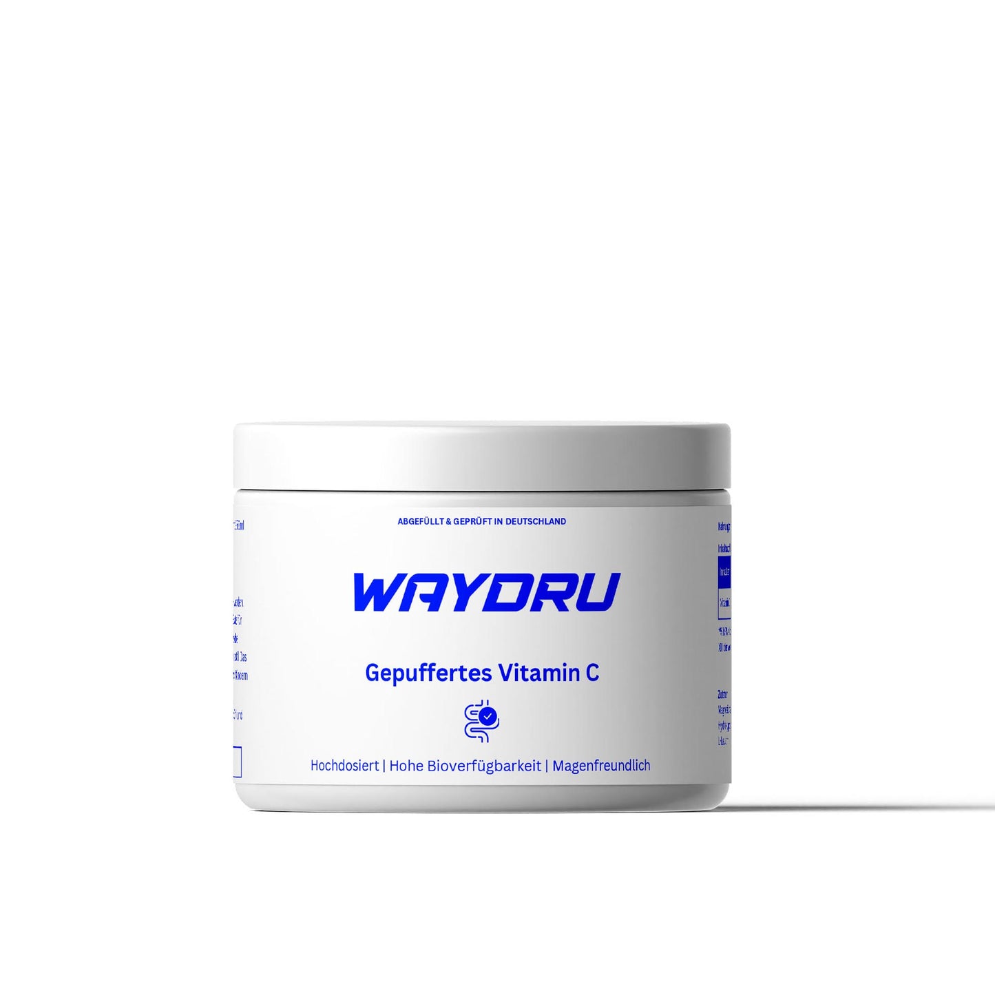 WAYDRU - Gepuffertes Vitamin C – Kapseln
Hochdosiertes & magenschonendes Vitamin C für dein Immunsystem!
