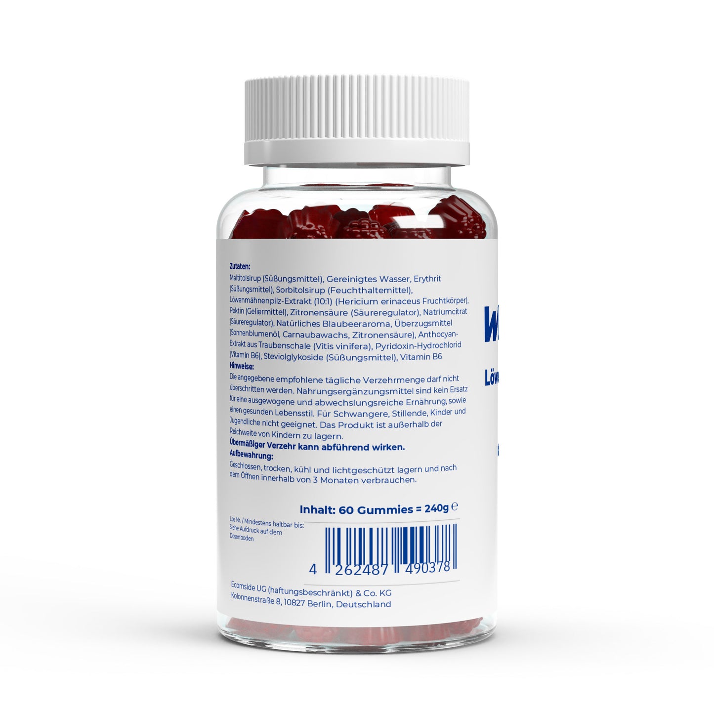Löwenmähne Gummies
