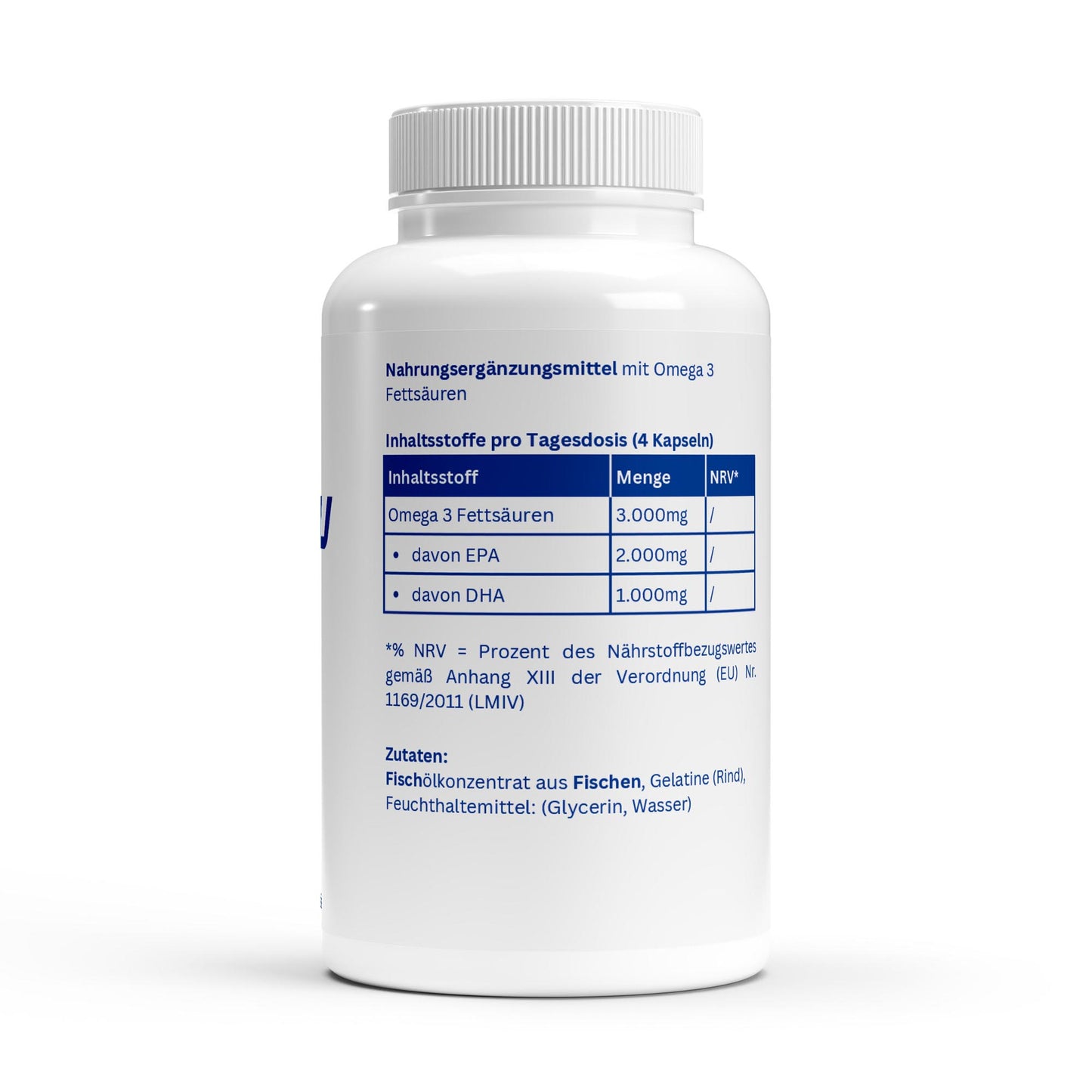 WAYDRU – Omega 3 Kapseln
Hochdosiertes Fischöl für Herz, Gehirn & Sehkraft!