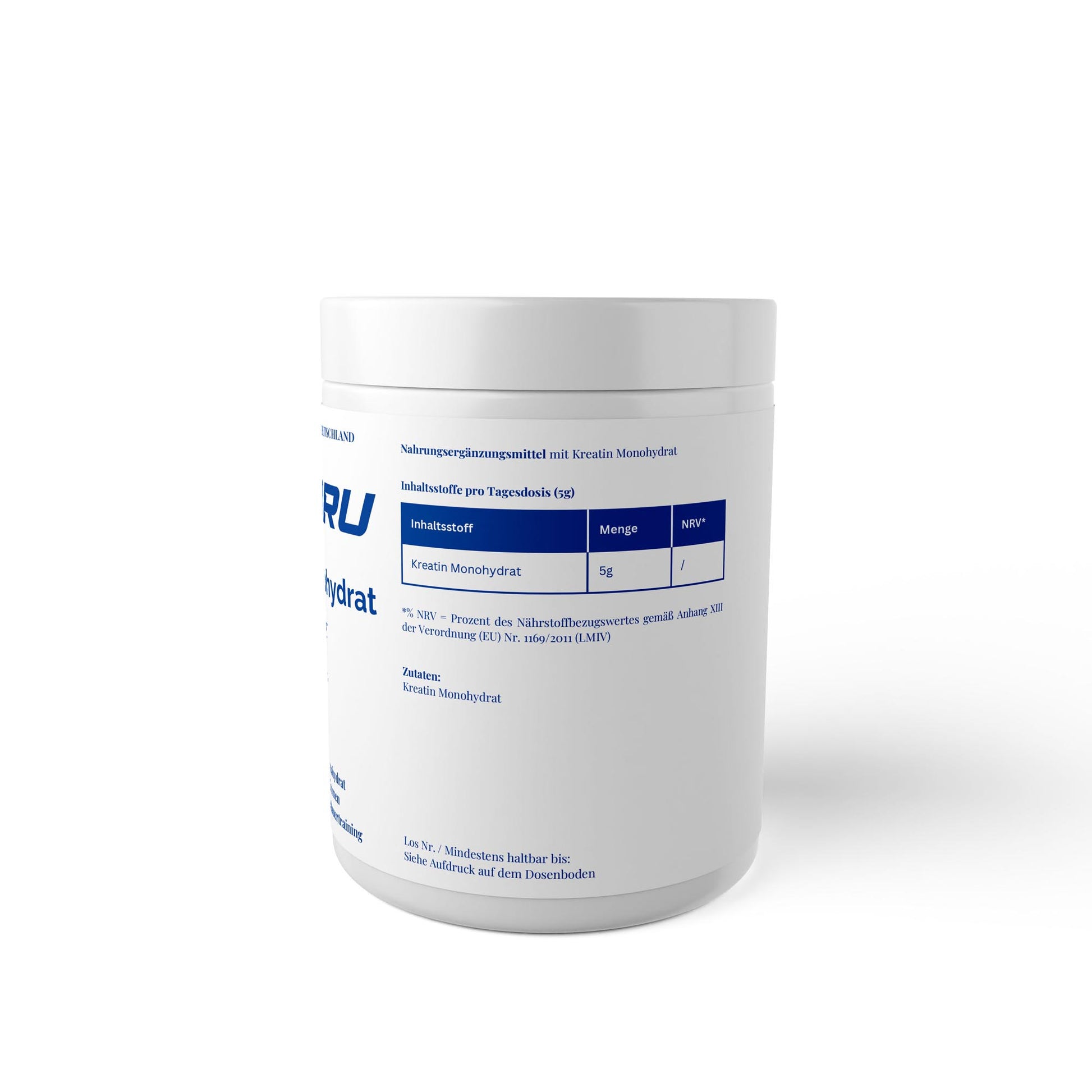 WAYDRU – Kreatin Monohydrat Pulver
Reines Kreatin für Kraft, Ausdauer & Performance!