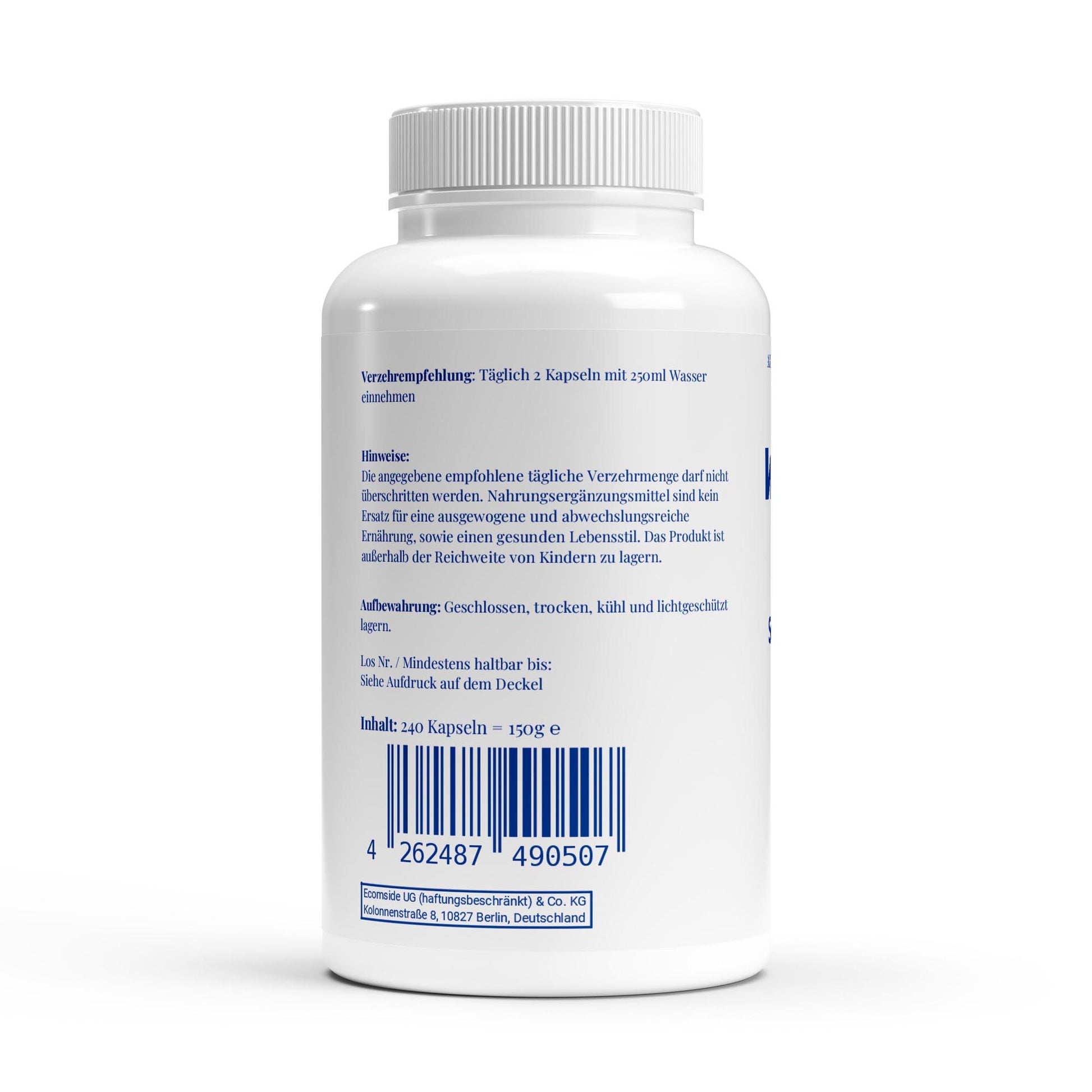 Ägyptisches Schwarzkümmelöl – 240 vegane Softgels Kapseln| Hochdosiert & kaltgepresst | WAYDRU