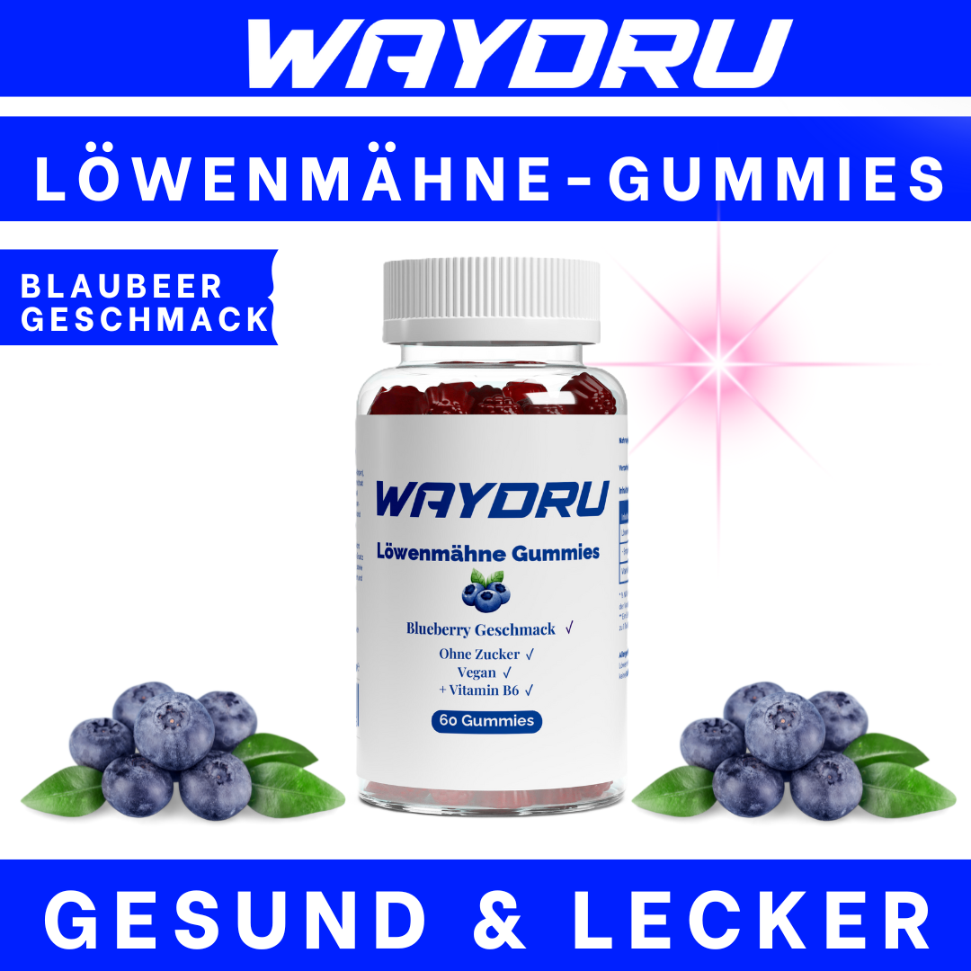 WAYDRU Löwenmähne Gummies