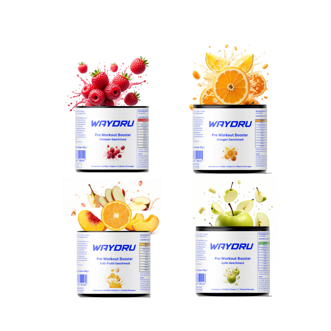 WAYDRU - Pre-Workout Booster – Energie & Fokus für dein Training