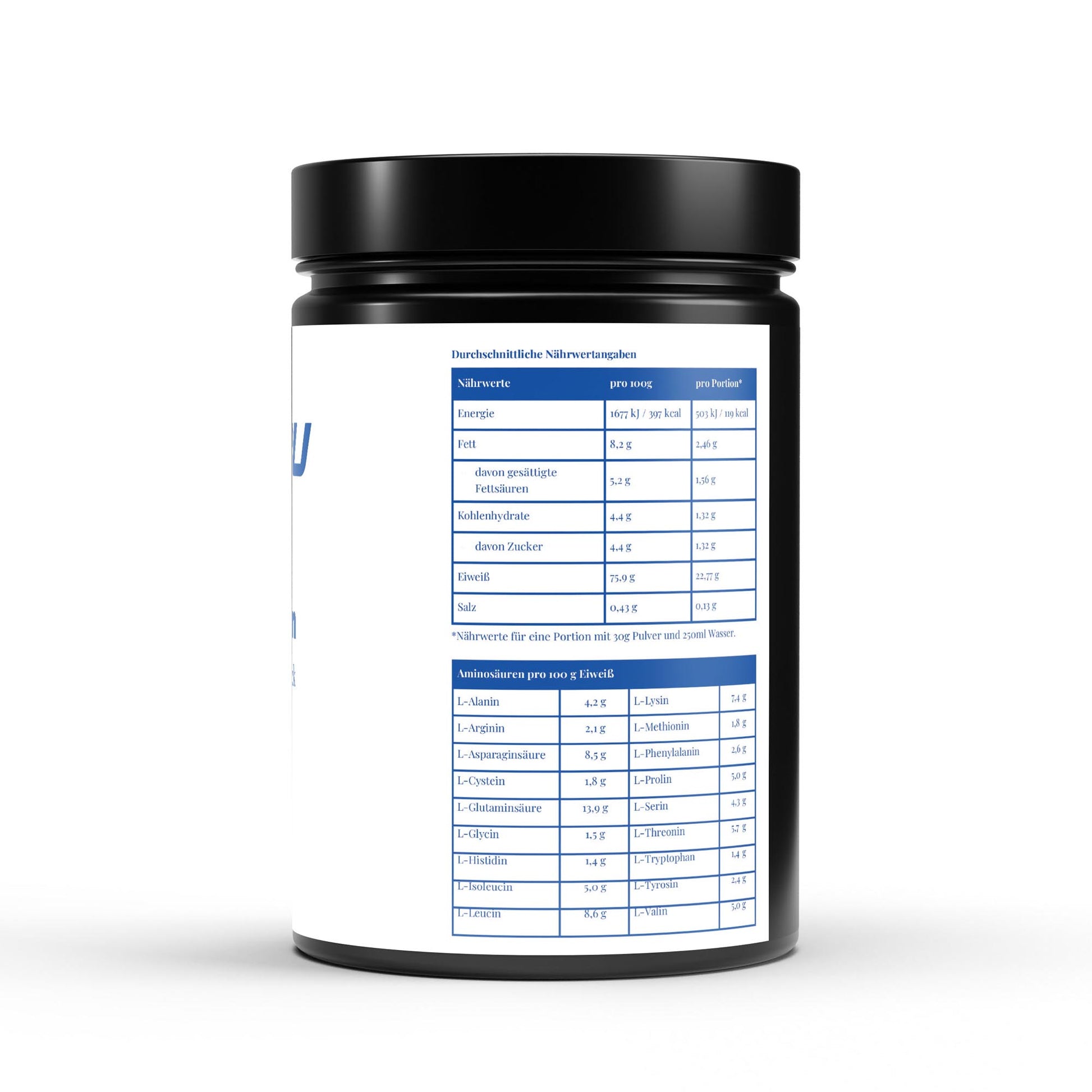 WAYDRU Premium Whey Protein Schokolade 1000 g Dose