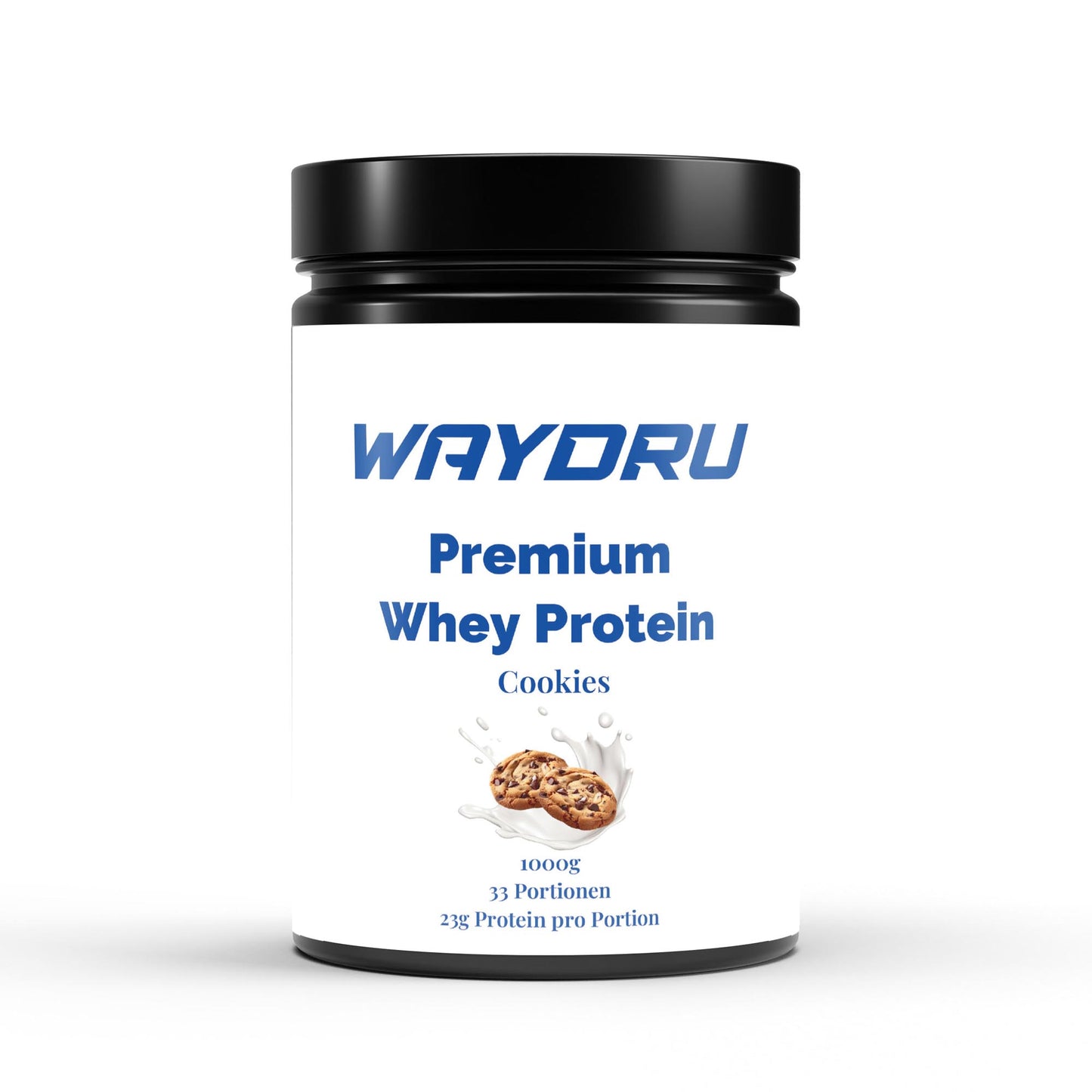 WAYDRU Premium Whey Protein Cookies – 1000 g Dose