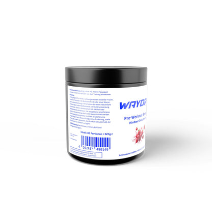 WAYDRU Pre-Workout Booster – Himbeere