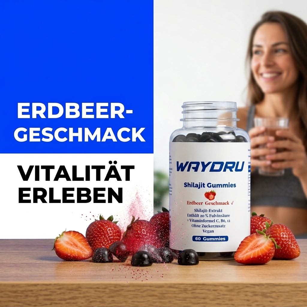 Shilajit Gummies | WAYDRU Premium Gummibären