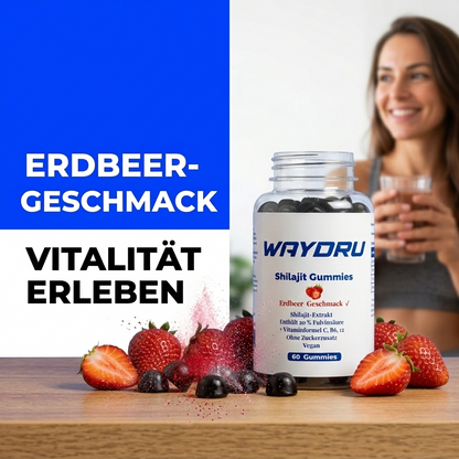 Shilajit Gummies | WAYDRU Premium Gummibären