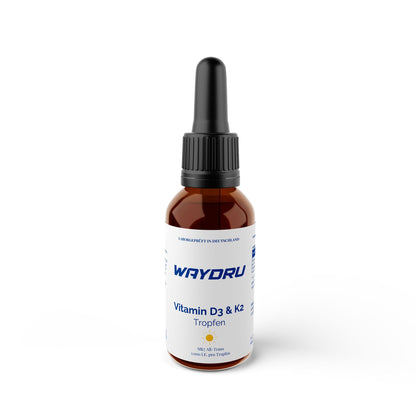 WAYDRU - Vtamin D3 + K2 MK7 Tropfen