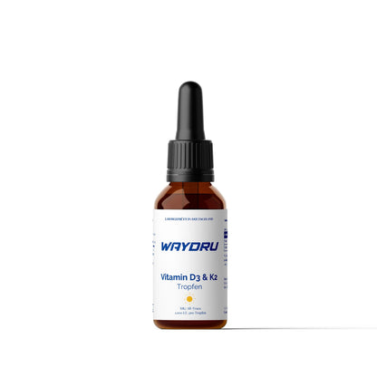 WAYDRU - Vtamin D3 + K2 MK7 Tropfen