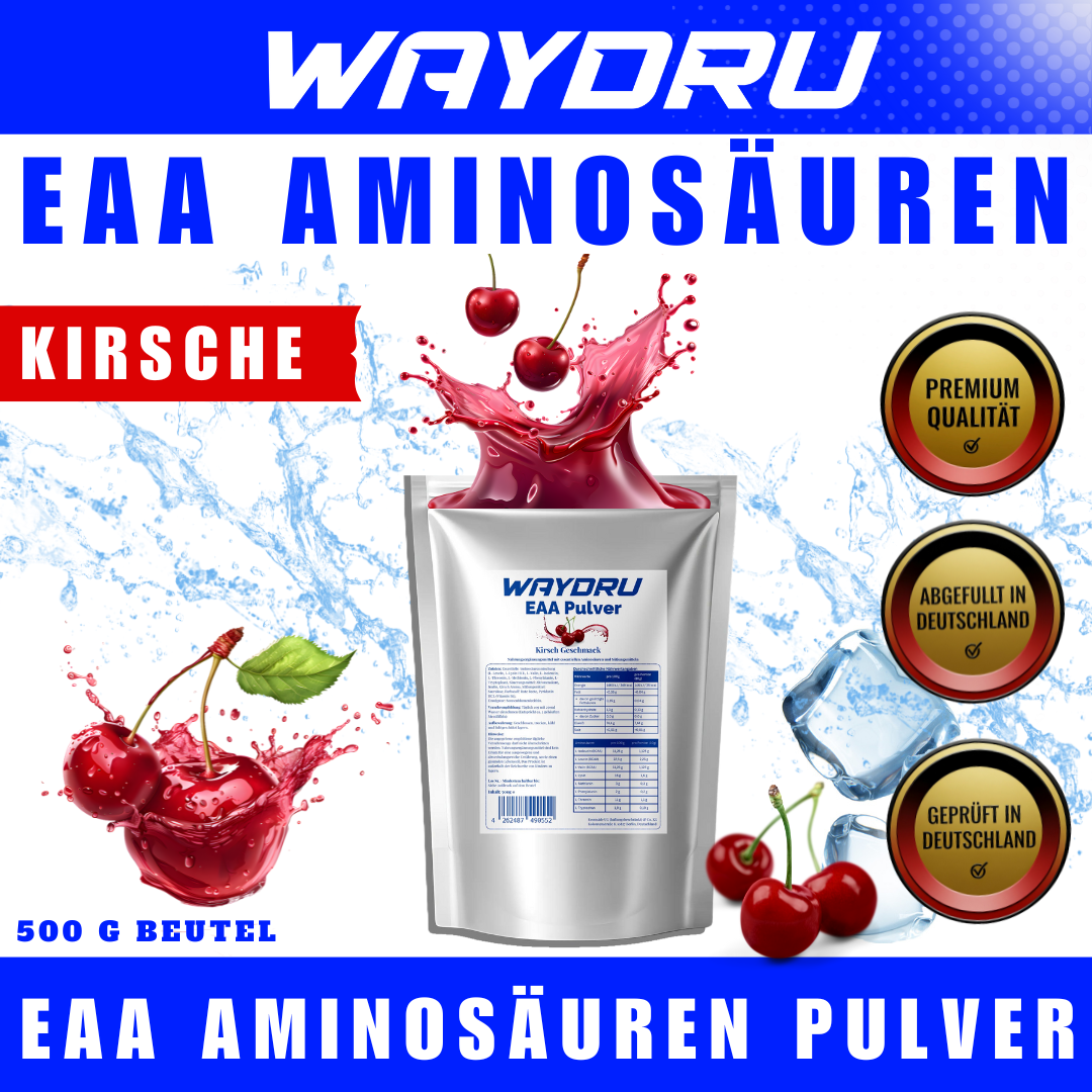 EAA Pulver Kirsch | WAYDRU Premium EAA