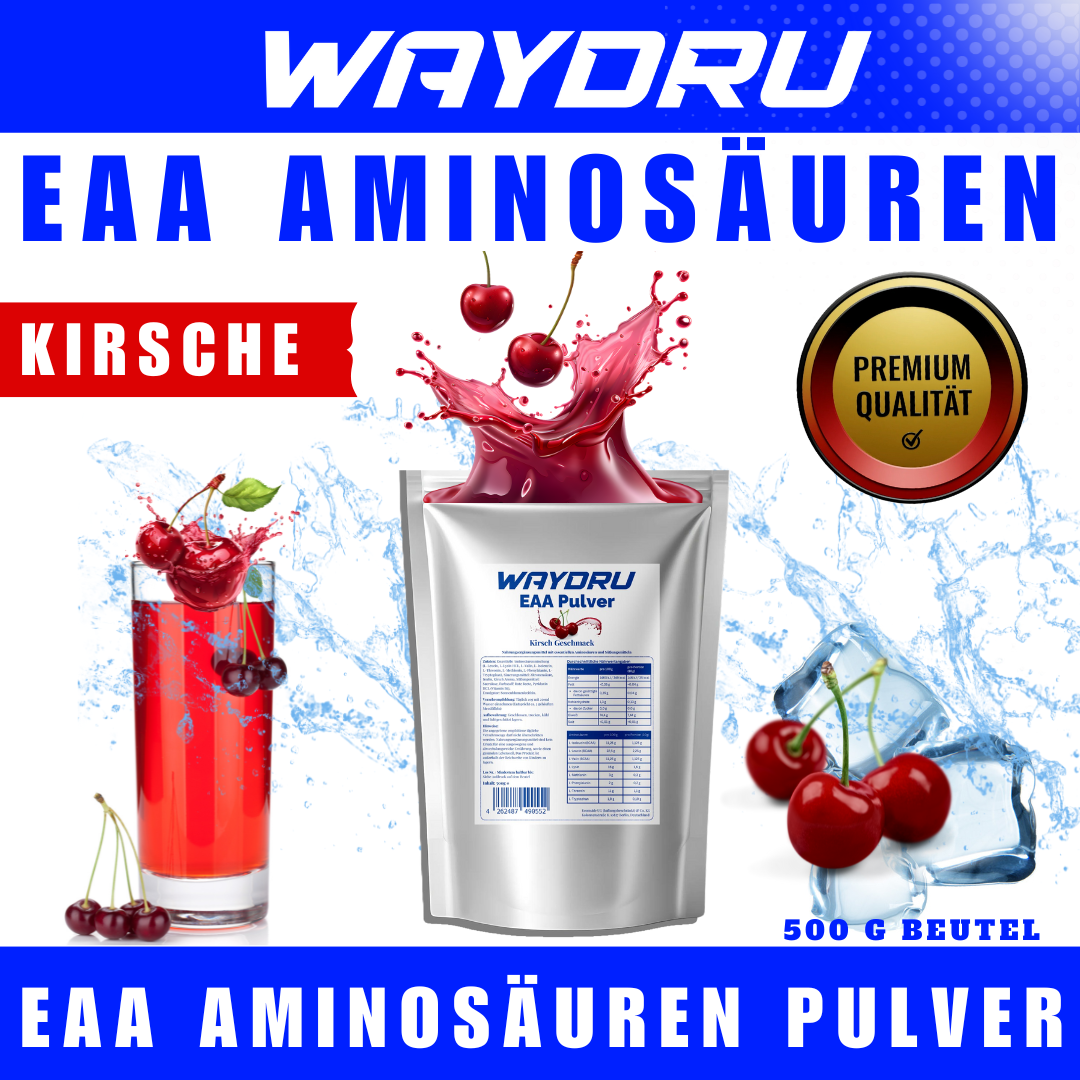 EAA Pulver Kirsch | WAYDRU Premium EAA