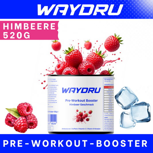 WAYDRU Pre-Workout Booster – Himbeere