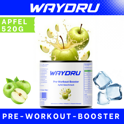 WAYDRU Pre-Workout Booster – Apfel