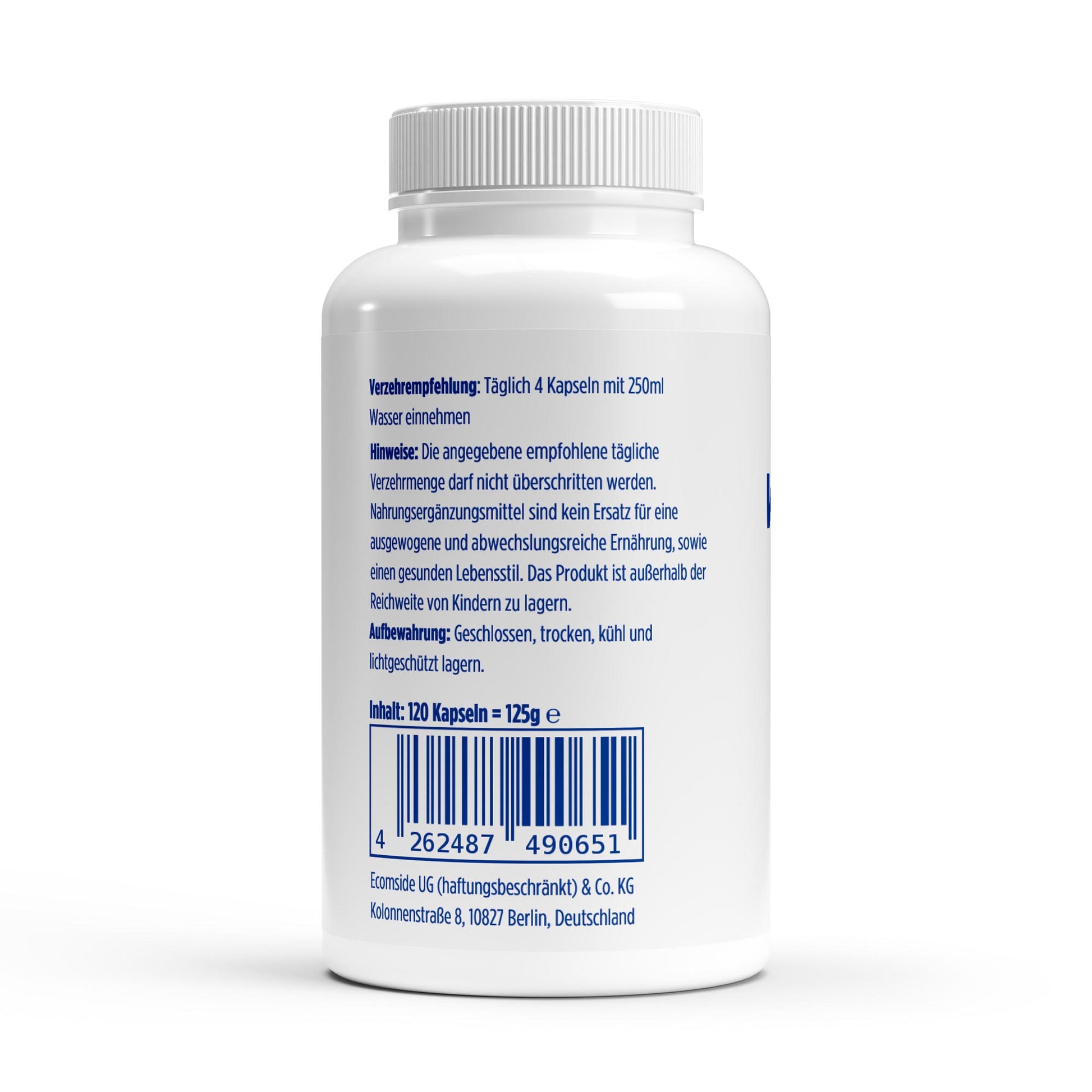 WAYDRU Natron Kapseln | Reines Natriumhydrogencarbonat