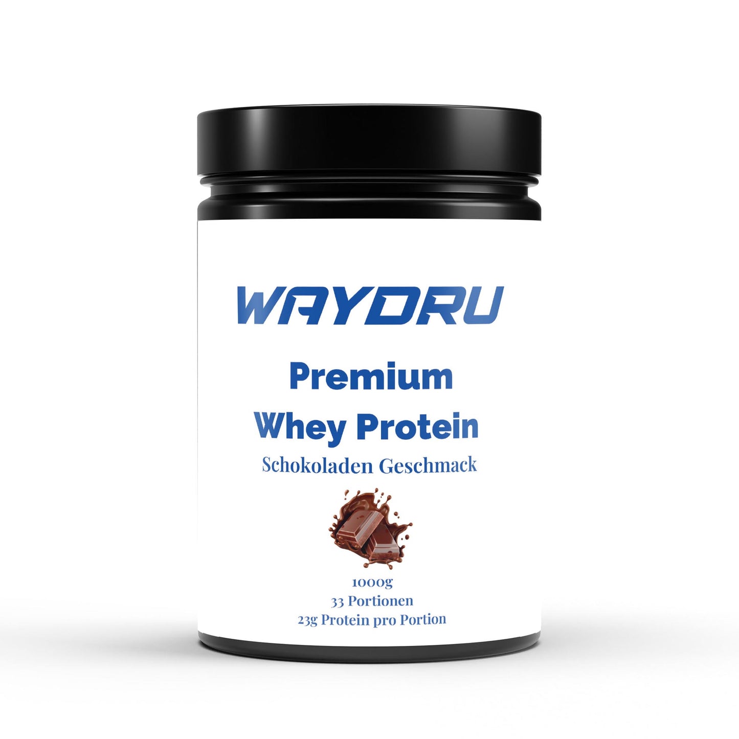 WAYDRU Premium Whey Protein Schokolade 1000 g Dose