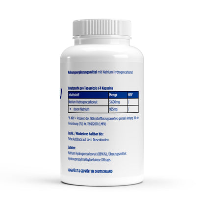 WAYDRU Natron Kapseln | Reines Natriumhydrogencarbonat