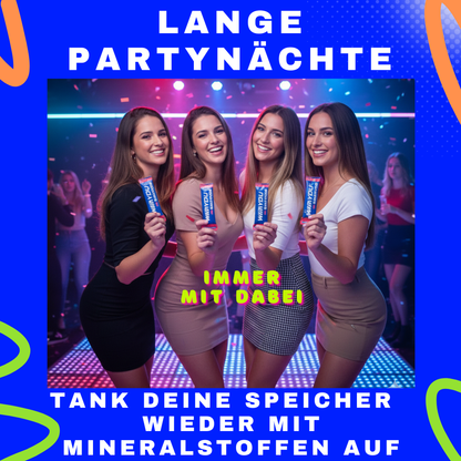 WAYDRU Elektrolyte Wassermelone – Elektrolytgetränk mit 8 Mineralstoffen und 6 Vitaminen für schnelle Hydration – Wassermelonen-Geschmack, zuckerfrei, ideal für Sport und Reisen.