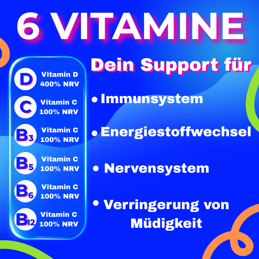 WAYDRU Elektrolyte Wassermelone – Elektrolytgetränk mit 8 Mineralstoffen und 6 Vitaminen für schnelle Hydration – Wassermelonen-Geschmack, zuckerfrei, ideal für Sport und Reisen.